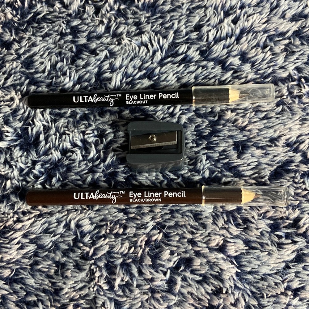 NWT❗️3 Piece Ulta Beauty Eye Liner & Sharpener Variety Makeup Sampler~